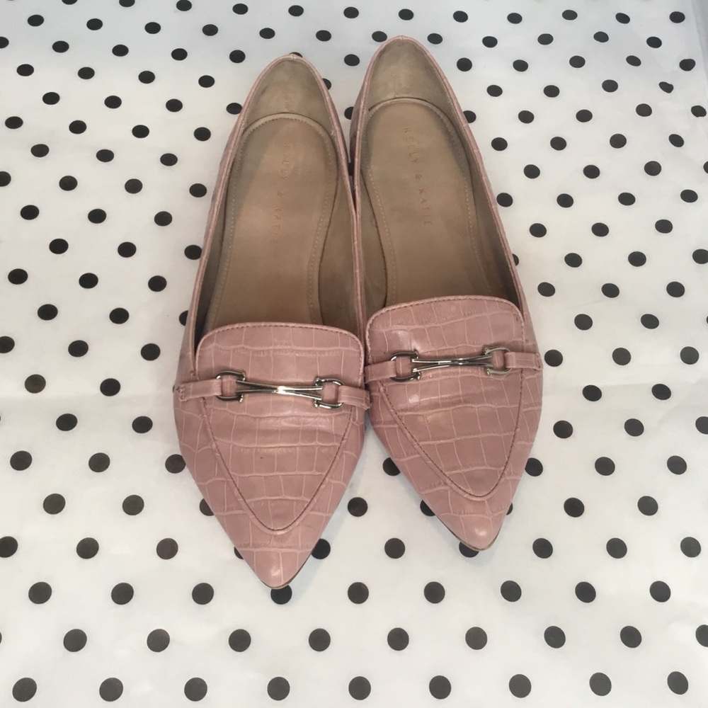 Kelly & Katie Baby Pink Flats US 9M